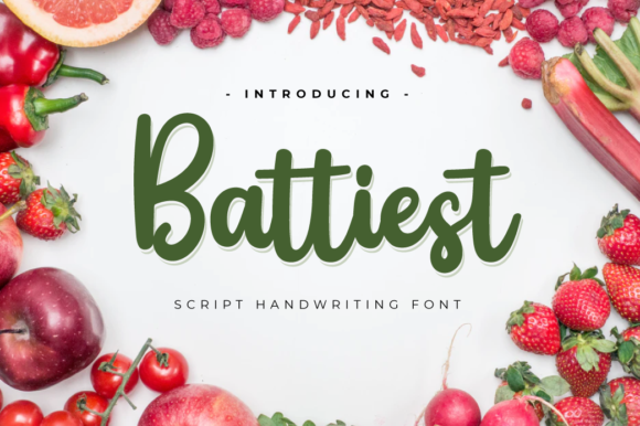 Battiest: A Handwritten Font for Engaging Visuals