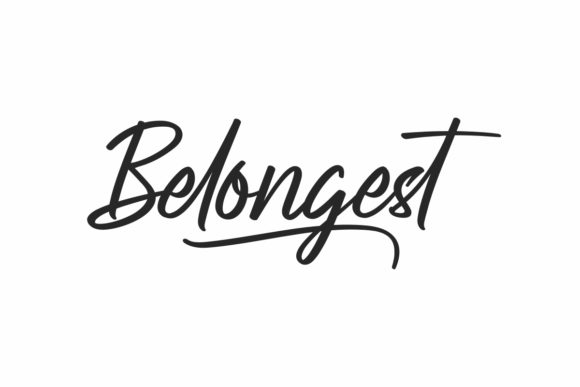 Belongest: A Script Font with Personality