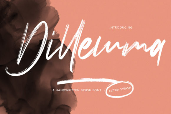 Discover the Charm of Dillemma: A Versatile Handwritten Font