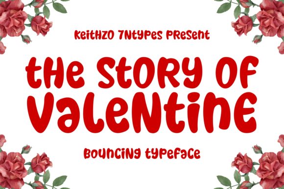 Discover The Story of Valentine: A Charming Handwritten Font