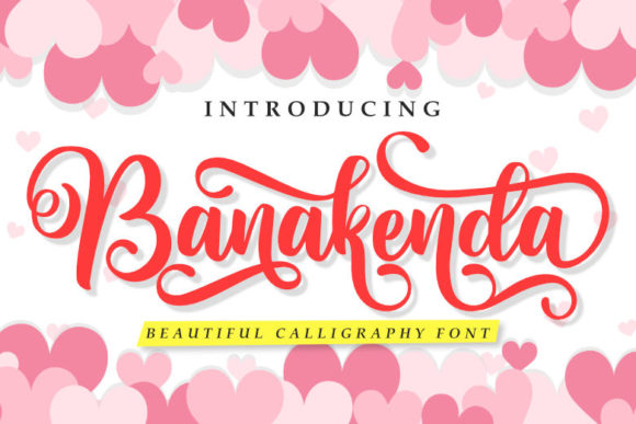Elevate Your Brand with Banakenda: A Premium Handwritten Font
