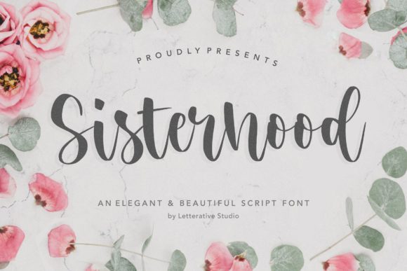 Enhance Your Brand with Sisterhood: A Charming Handwritten Font