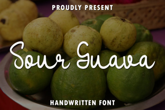 Enhance Your Brand with Sour Guava Font