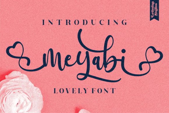Enhance Your Campaigns with Meyabi: A Charming Script Font