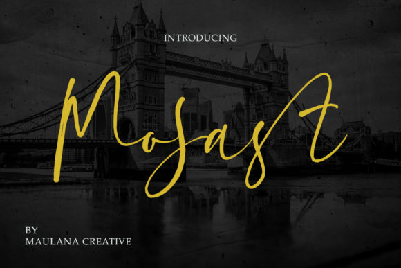 Exploring Mosast: A Versatile Script Amp Font