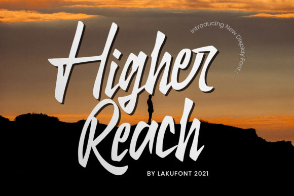 Higher Reach: The Perfect Handwritten Font for Engaging Visuals