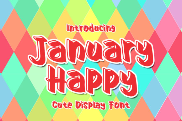 January Happy: A Joyful Script Font for Editorial Design
