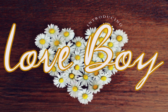 Love Boy: A Whimsical Script Font for Modern Web Design