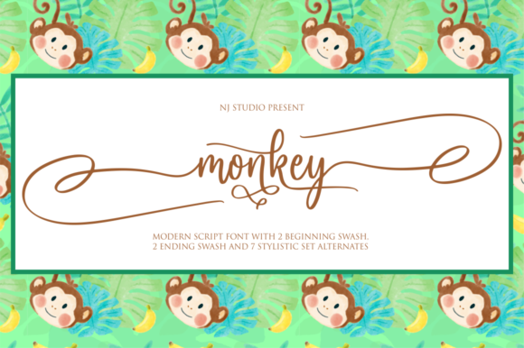 Monkey: A Handwritten Font for Memorable Branding