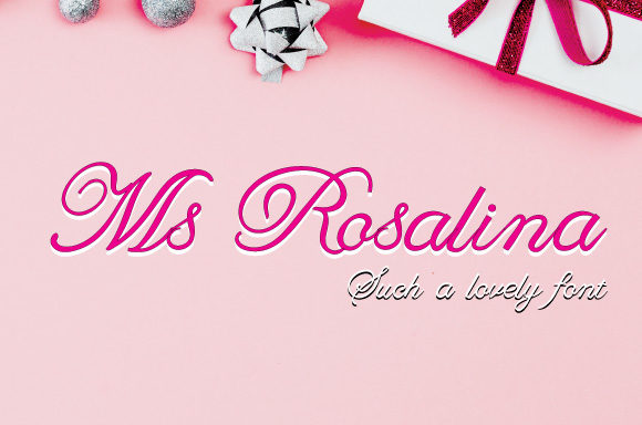 Ms Rosalina: A Graceful Script Font for Web Design