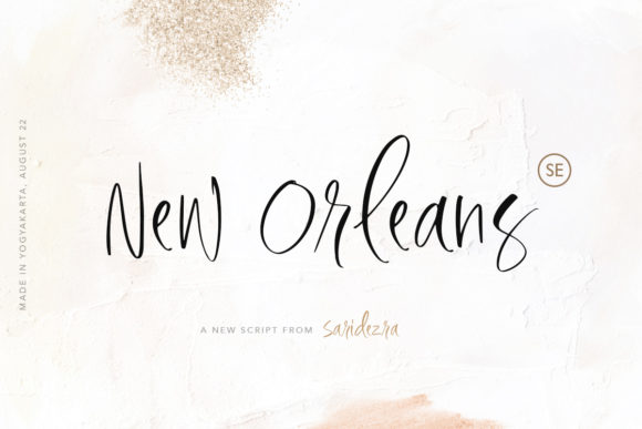 New Orleans: A Handwritten Font for Elegant Branding