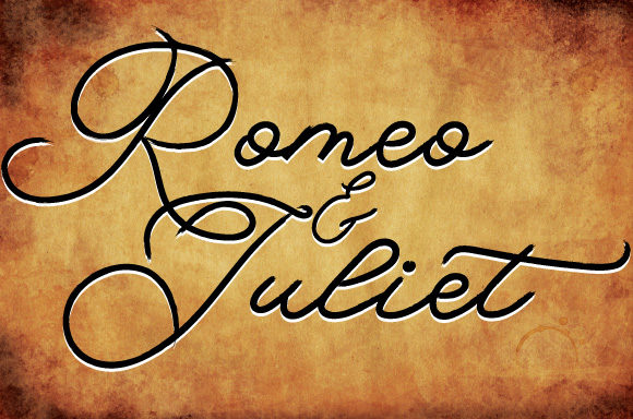 Romeo and Juliet: A Script Font with Elegance