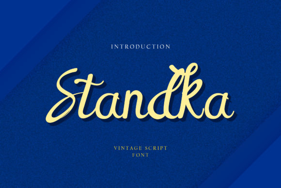 Standka: A Charming Handwritten Font for Web Design