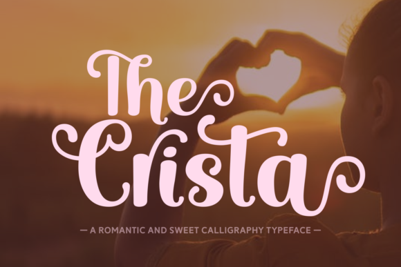 The Crista: A Romantic Script Font for Engaging Visuals