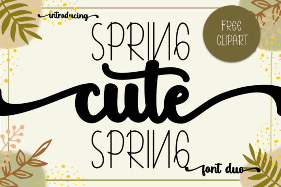 Transform Your Brand with the Elegant Cute Spring Font