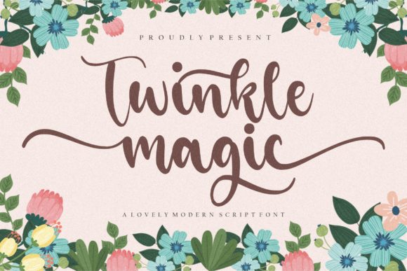 Twinkle Magic: A Versatile Script Font for Engaging Campaigns