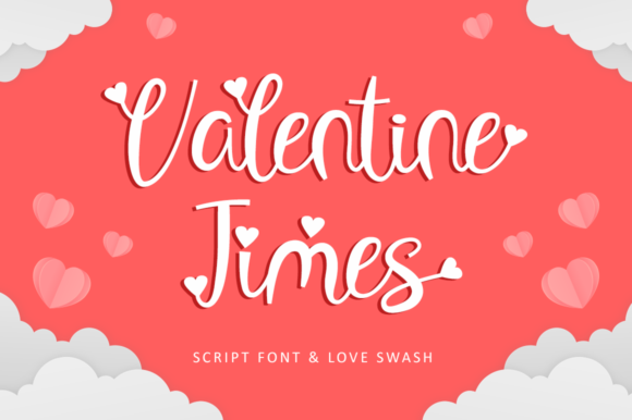 Valentine Times: A Charming Handwritten Font for Makers