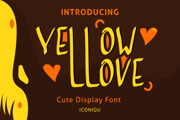 Yellow Love: A Versatile Script Font for Eye-Catching Campaigns