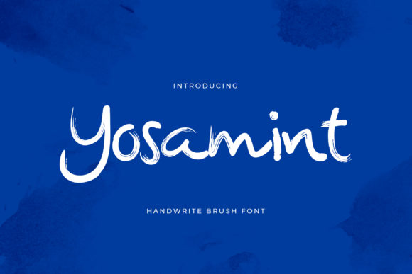 Yosamint: The Elegant Script Font for Eye-Catching Campaigns